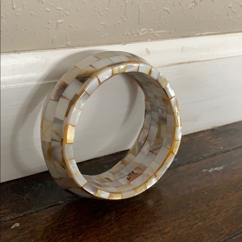 Shell patchwork bracelet - Picture 2 of 2